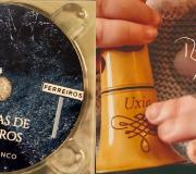 Portada de los discos de los gaiteiros Miguel Ramalleira y Javier Franco.