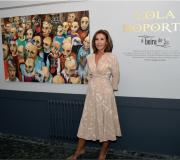 A pintora Lola Doporto