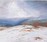 Silencio en Palombera - Óleo/lienzo 80 x 80 cm