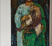 San Juan - óleo sobre lenzo/espátula 60x100 cm