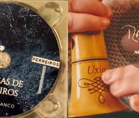 Portada de los discos de los gaiteiros Miguel Ramalleira y Javier Franco.